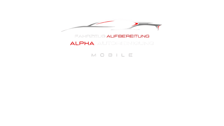 Alpha Autoaufbereitung logo