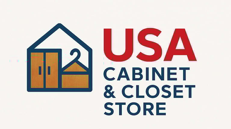 Usa Cabinet and Closet Store logo
