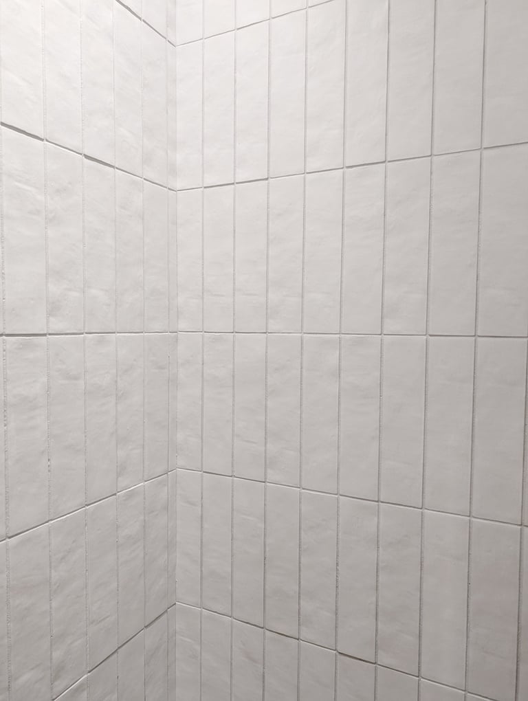 Appartement studio Angers - faïences douche - Anthony Corbel CASA architecte Angers