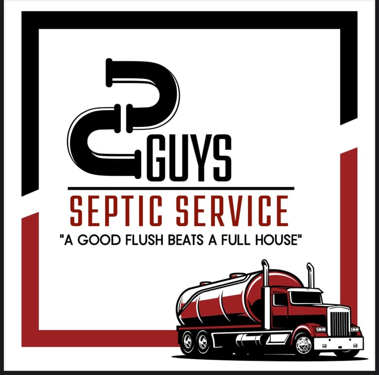 2 Guys Septic Service logo