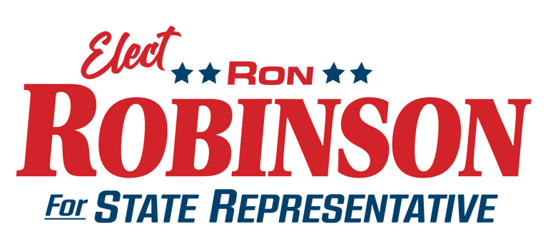 Ron Robinson for State Representative logo