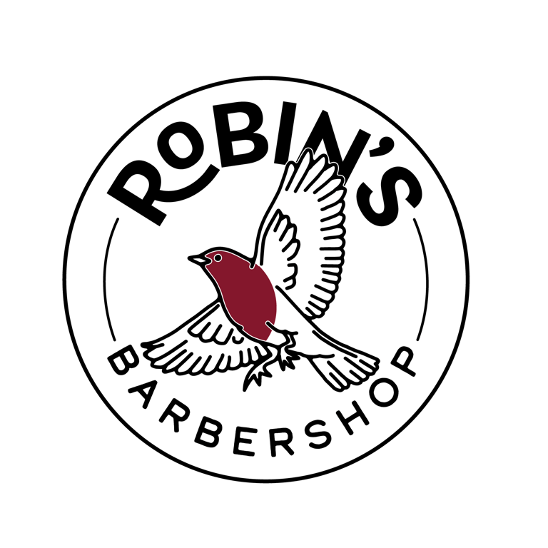 Robin's Barbershop logo
