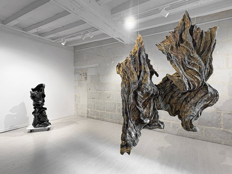 Le rocher de Sisyphe - Galerie Hors-champ - Exposition Art contemporain - Hélène Néraud - Sarah Krespin