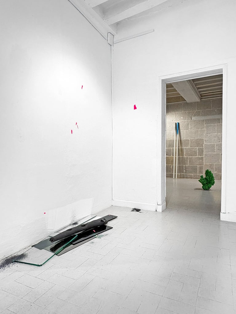 Le rocher de Sisyphe - Galerie Hors-champ - Exposition Art contemporain - Hélène Néraud - Samuel Aligand