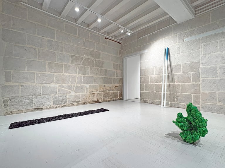 Le rocher de Sisyphe - Galerie Hors-champ - Exposition Art contemporain - Nelson Aires - Samuel Aligand