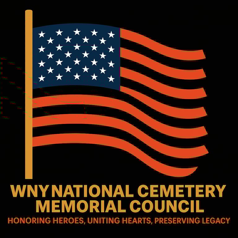 Western New York National Cemetery Memorial Council logo