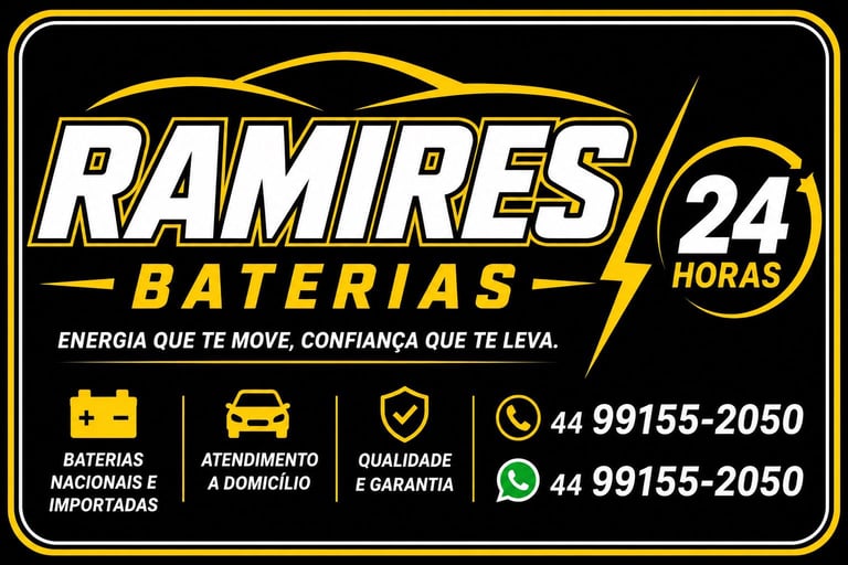 Ramires Baterias 24 horas logo