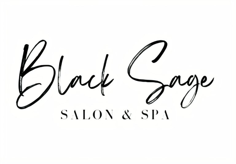 Black Sage Salon and Spa logo