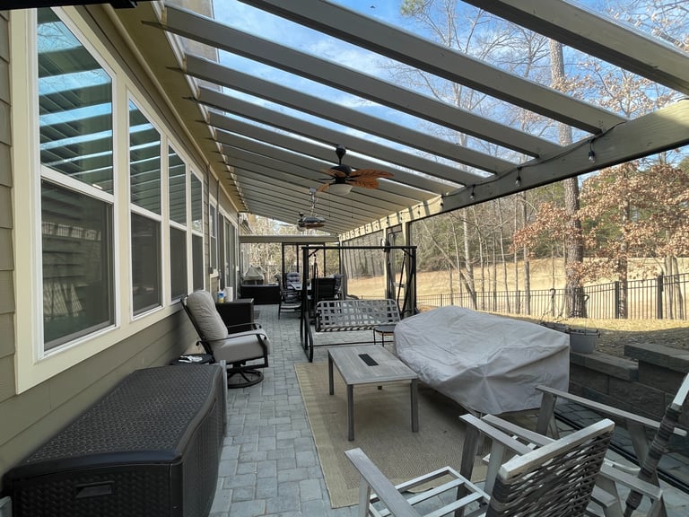 porch addition Charlotte, NC