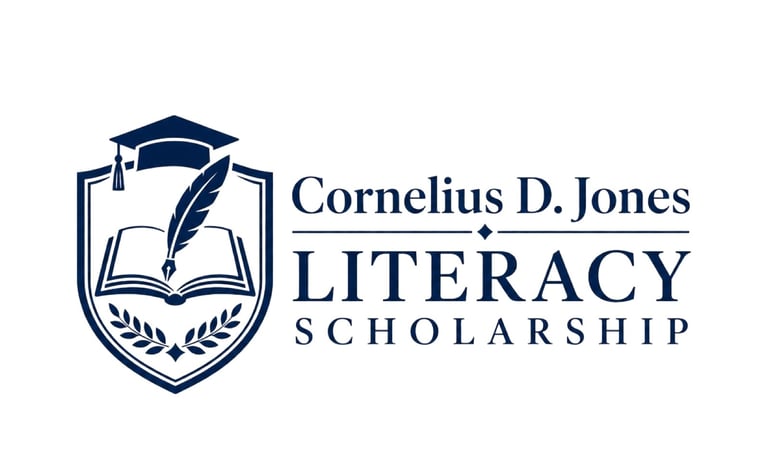 Cornelius D. Jones Literacy Scholarship  logo