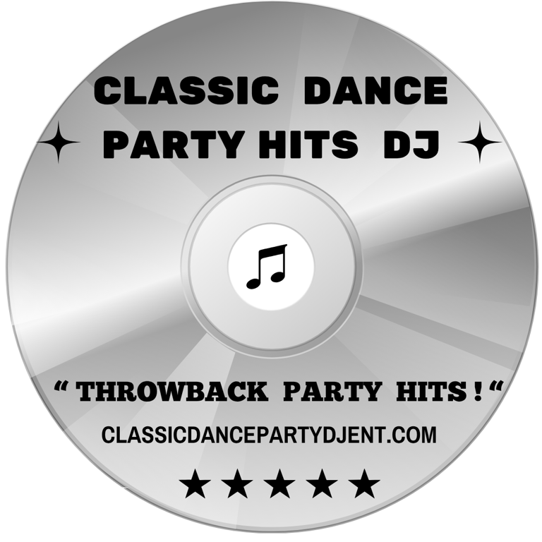 classic dance party dj ent logo