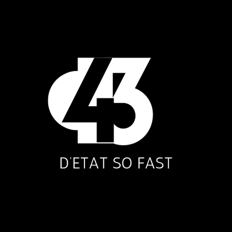43 D'ETAT SO FASTER logo