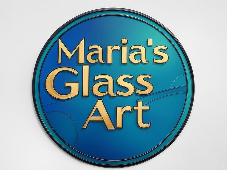 Maria's Glass Art logo