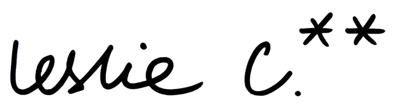 Leslie C.** logo