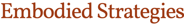 Embodied Strategies - Psychotherapy & Consulting logo