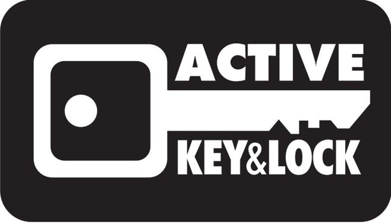 Active Key and Lock logo
