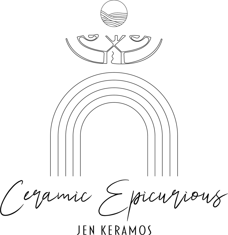Jen Keramos Ceramic Epicurious logo