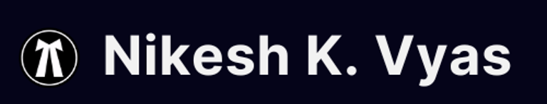 Nikesh K. Vyas logo