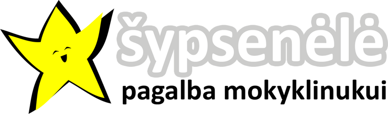 Šypsenėlė - pagalba mokyklinukui logo