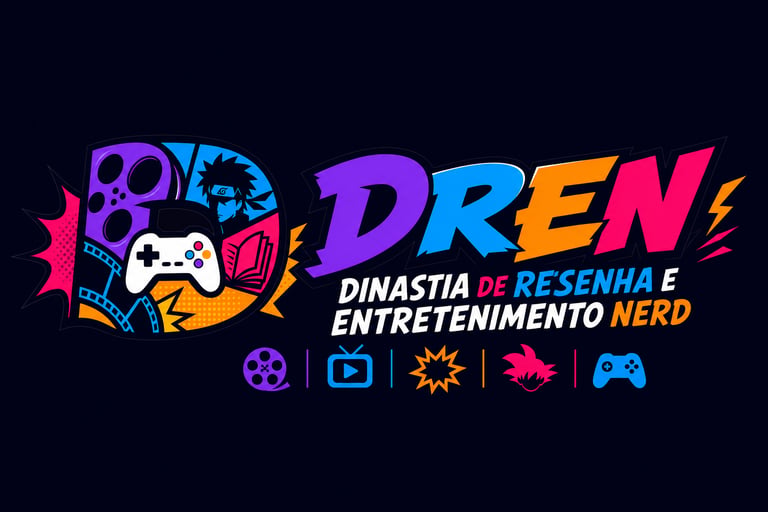 DREN - Dinastia de Resenha e Entretenimento Nerd logo