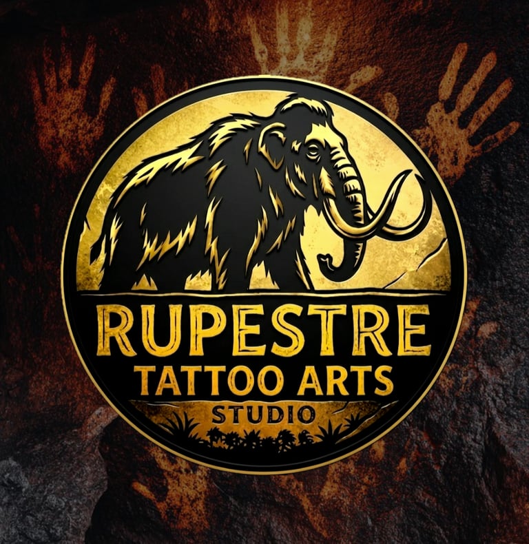 rupestre tattoo arts logo