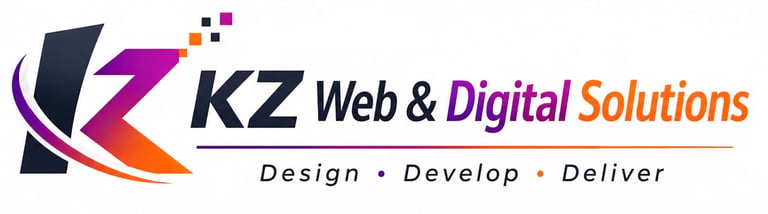 KZ Web & Design Solutions logo