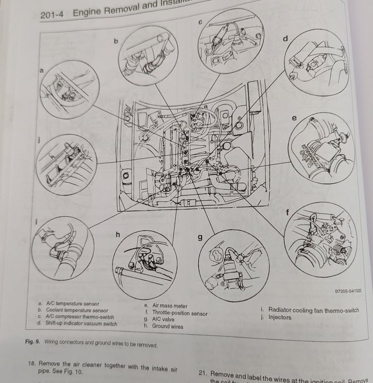 image of Saab 900 technical documents