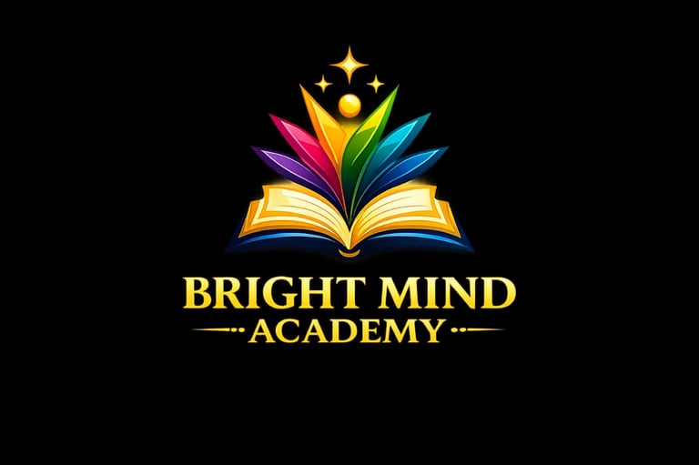 Bright mind Academy logo