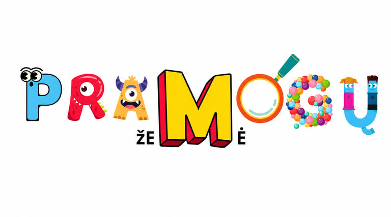 Pramogų Žemė logo