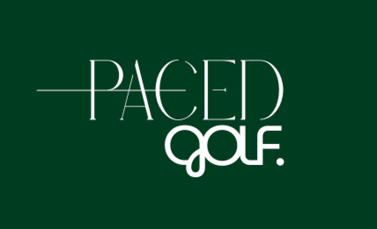 Paced Golf. logo