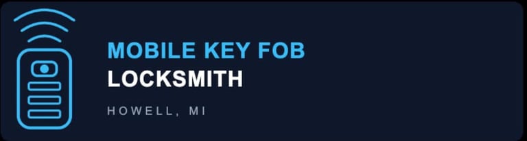 Mobile Key Fob Locksmith - Howell logo