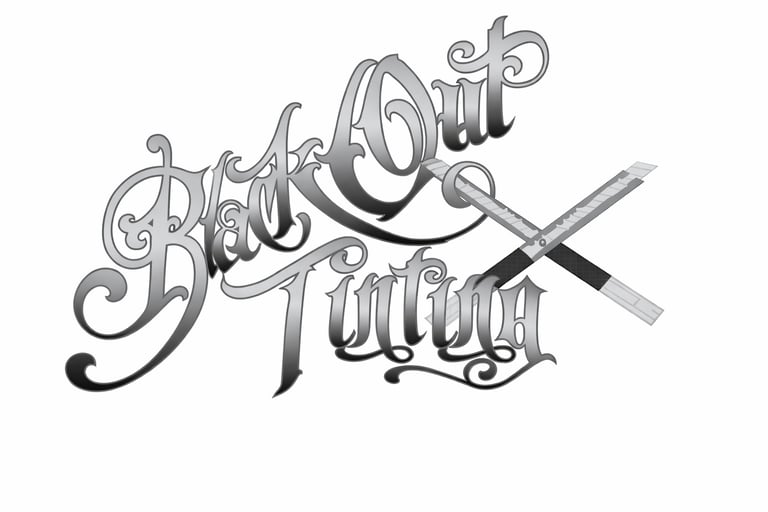 BlackOut Tinting logo