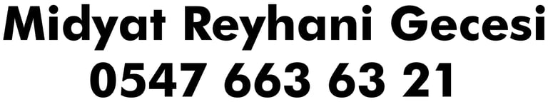 Mardin Reyhani Gecesi