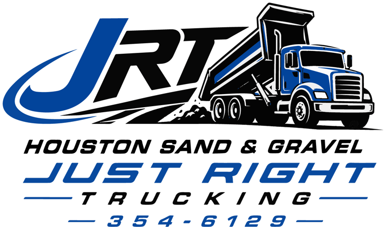 Houston Sand & Gravel | Just Right Trucking logo