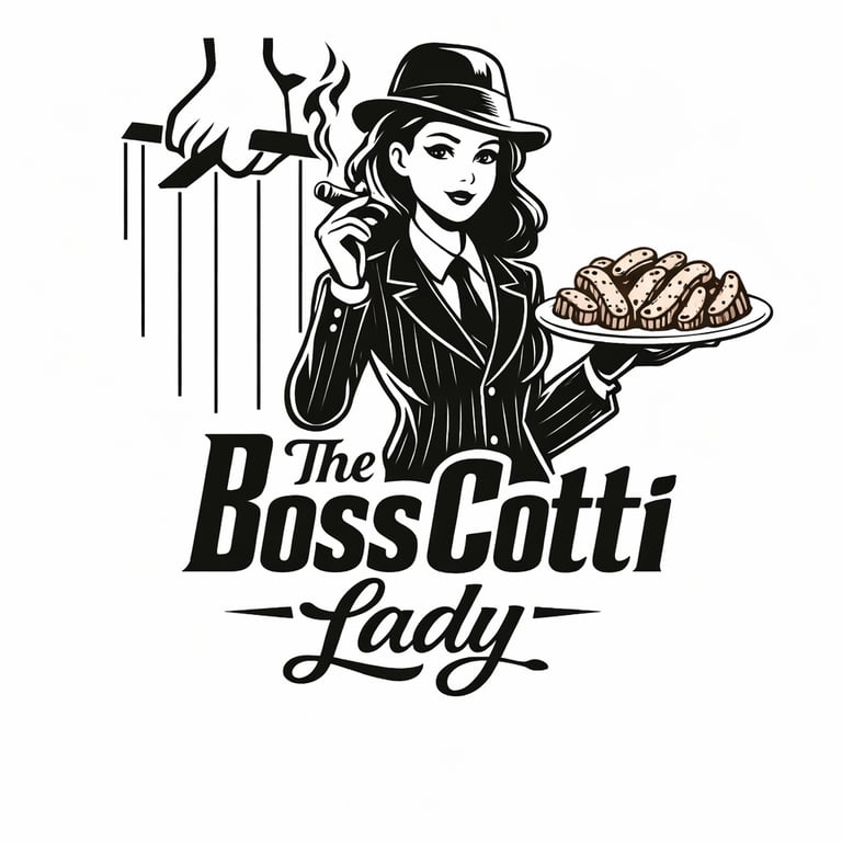The BossCotti Lady logo