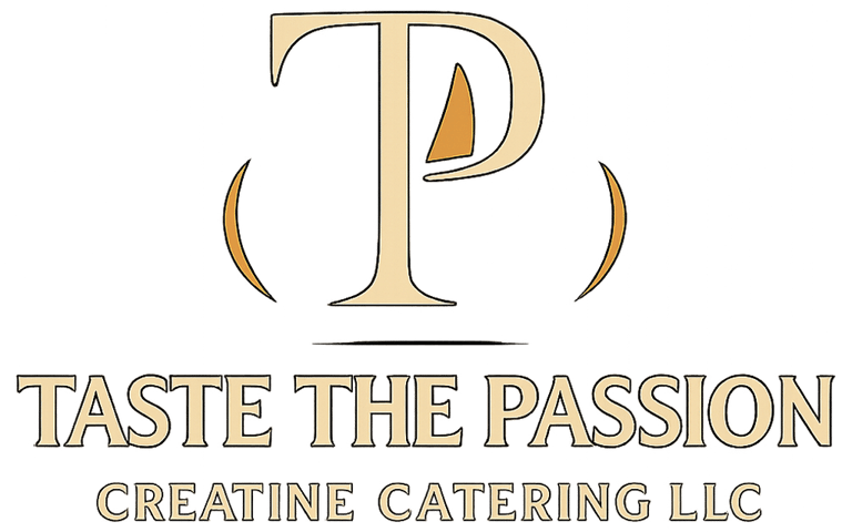 taste the passion creative catering LLC logo