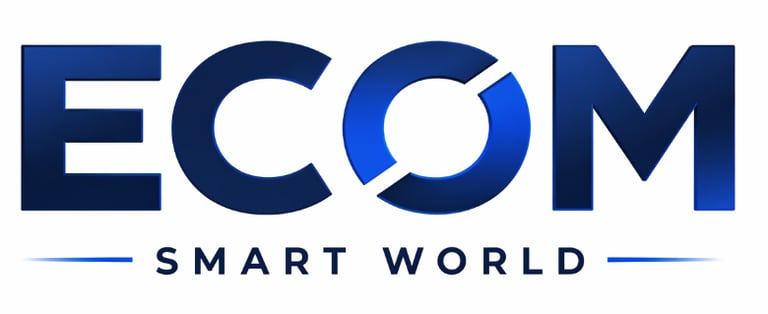 ECOM SMART WORLD logo