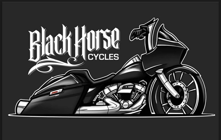 Black Horse Cycles logo