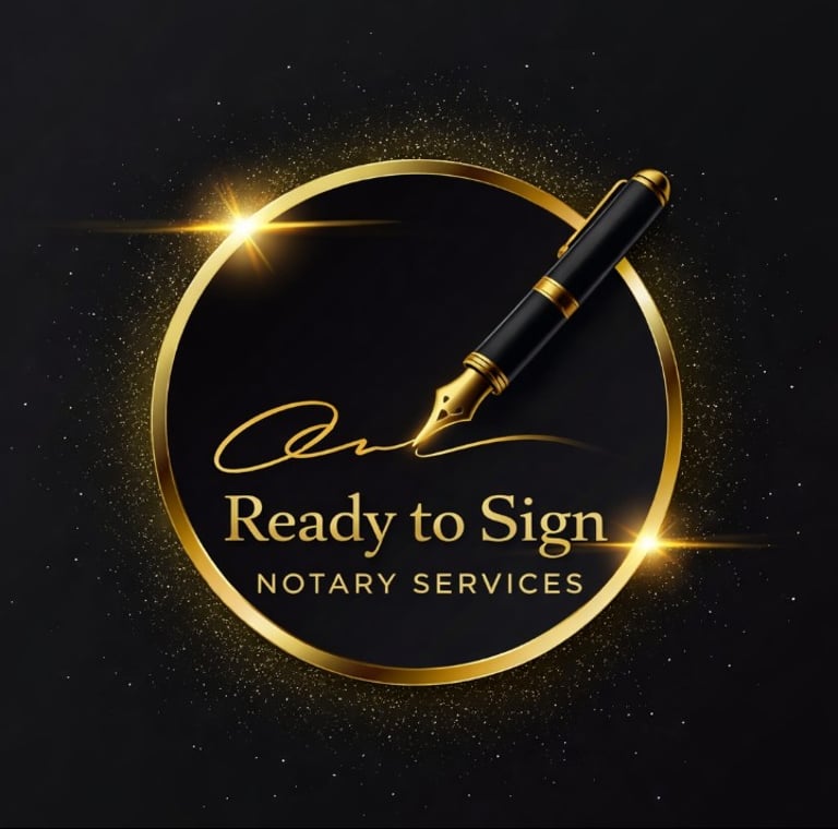 Ready To Sign Notary Services logo