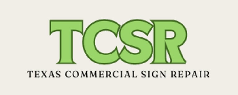 Texas Commercial Sign Repair logo