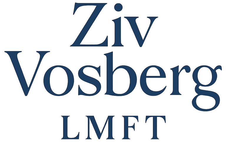 Ziv Vosberg, LMFT logo