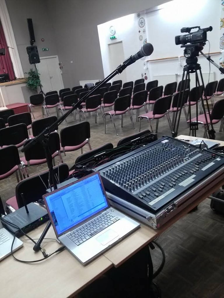 outdated tech at a church