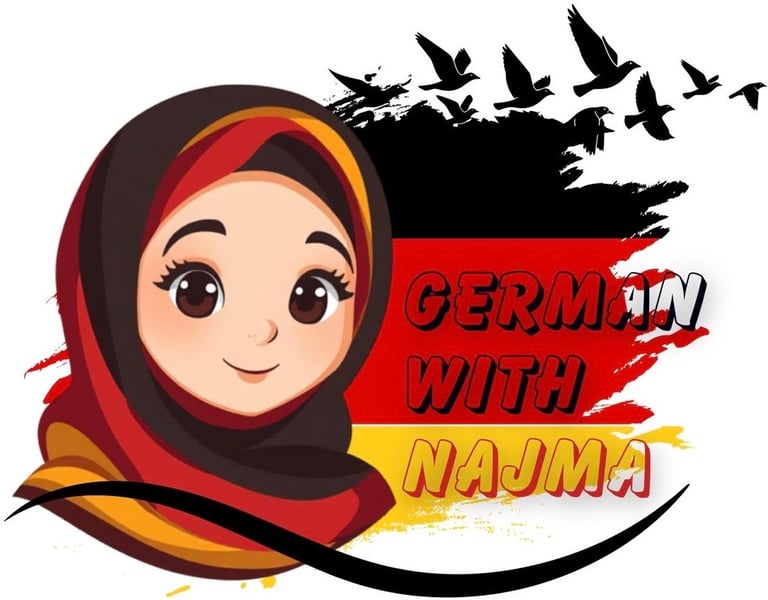 German with Najma logo