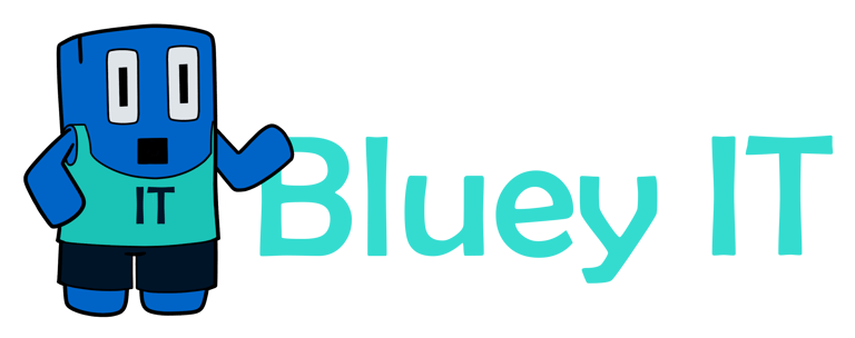 Bluey IT logo