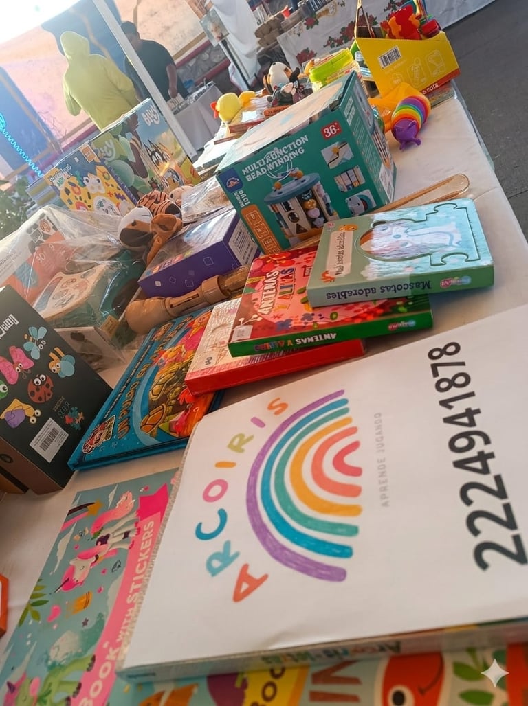 Libros y Material Didactico en ferias .