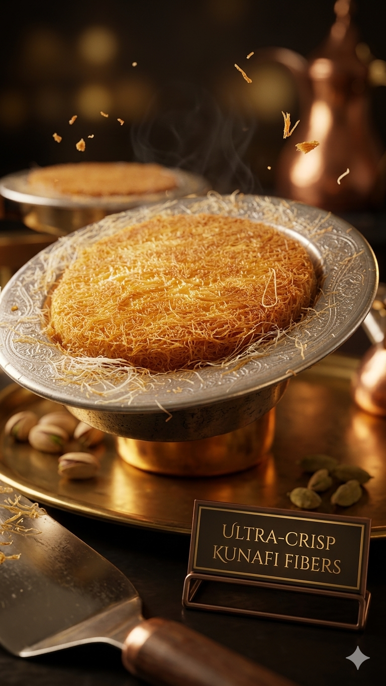  halal premium kunafa dough roasted supplier malaysia