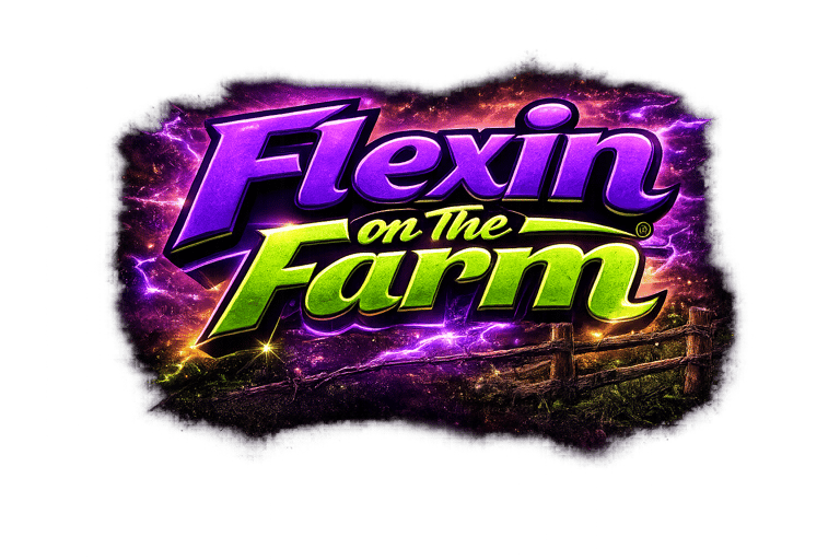 Flexin on the Farm logo