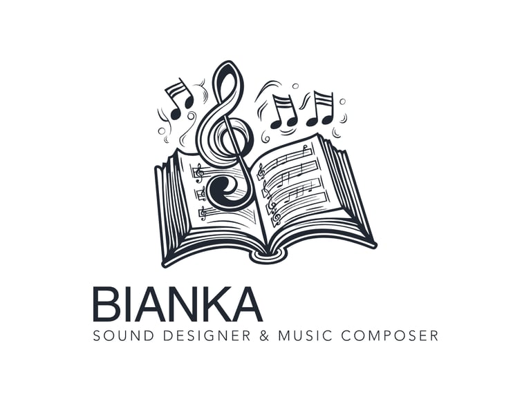 Bianka sound design logo