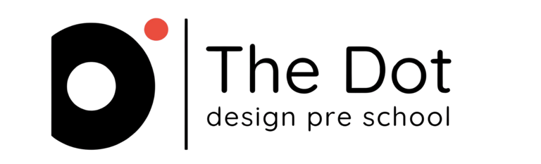 the dot design pre school logo