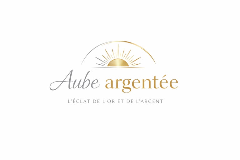 Aube argentée logo